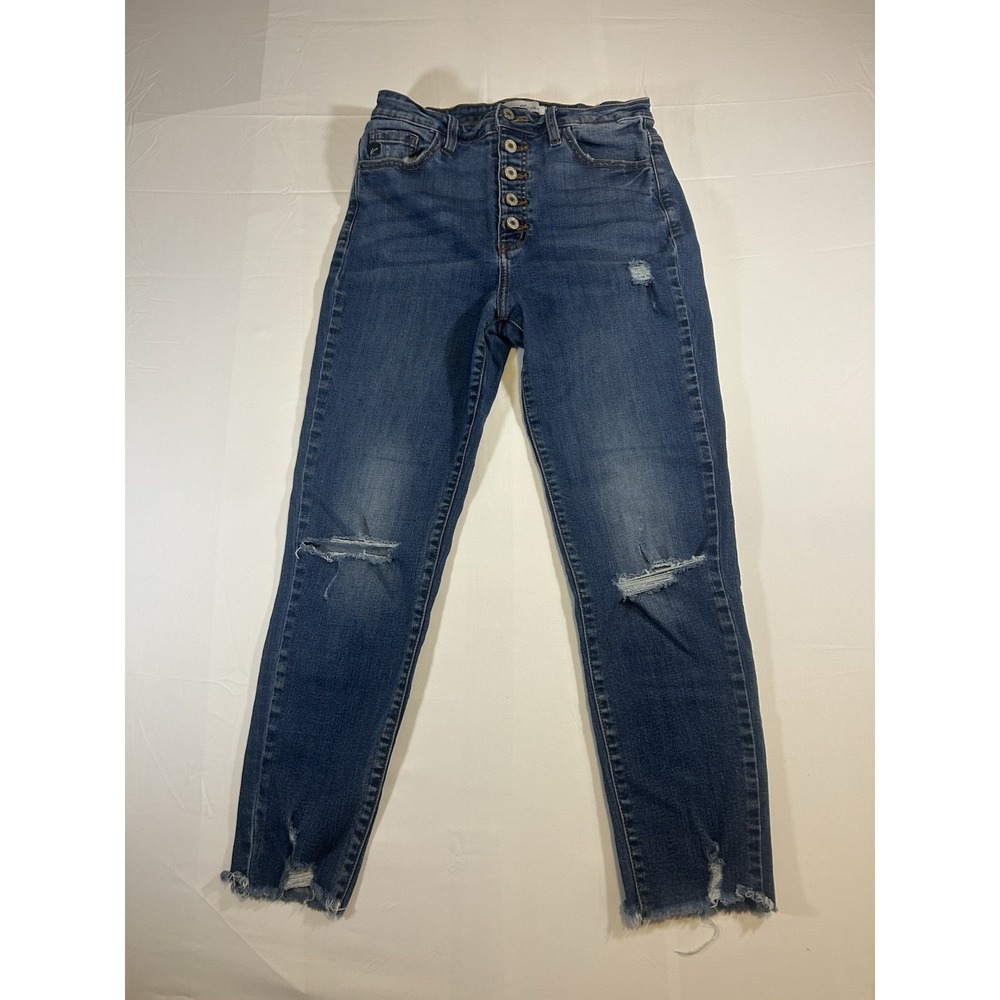 Judy‎ Blue Skinny Fit Button Fly Jeans Size 9/29 Stretch